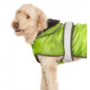 Danish Design 2 In 1 Four Seasons Performance Hi Viz Dog Coat 35cm - 14"